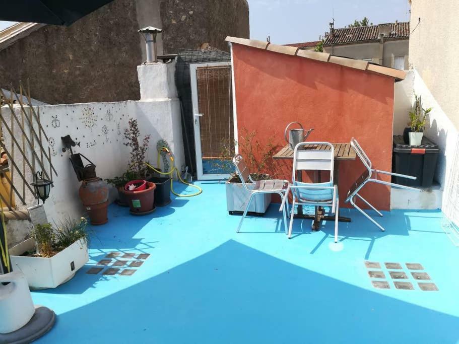 Maison De Ville, Terrasse, Chaleureuse Appartamento Narbona Esterno foto